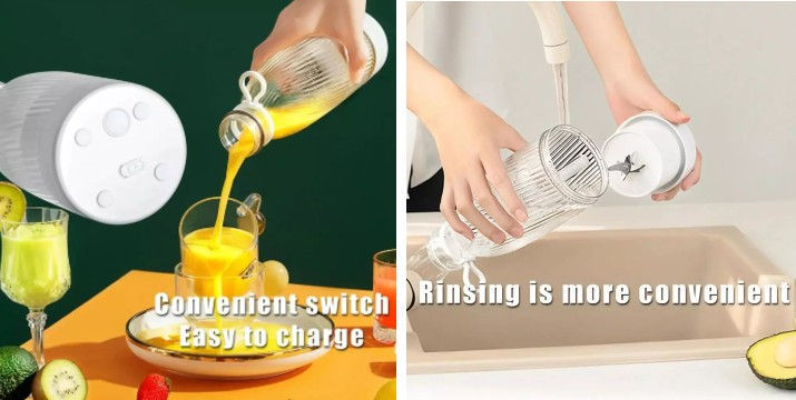 9,90€ για ένα Φορητό Μπλέντερ Χειρός 500ml USB Andowl με Ανοξείδωτες Λεπίδες, με παραλαβή από την Idea Hellas και δυνατότητα πανελλαδικής αποστολής στο χώρo σας.Κωδ:.230.21257F